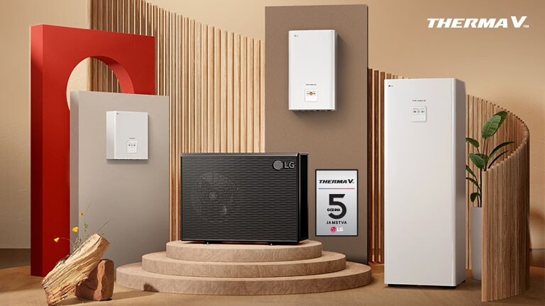 5 godina jamstva uz LG Therma V